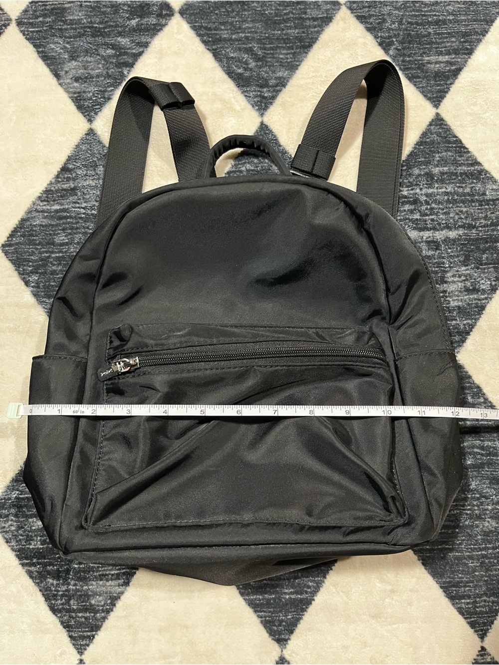 Black Mini Backpack - Picture 6 of 6